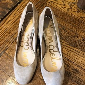 Sam Edelman brand new tan nubuck pumps, size 8